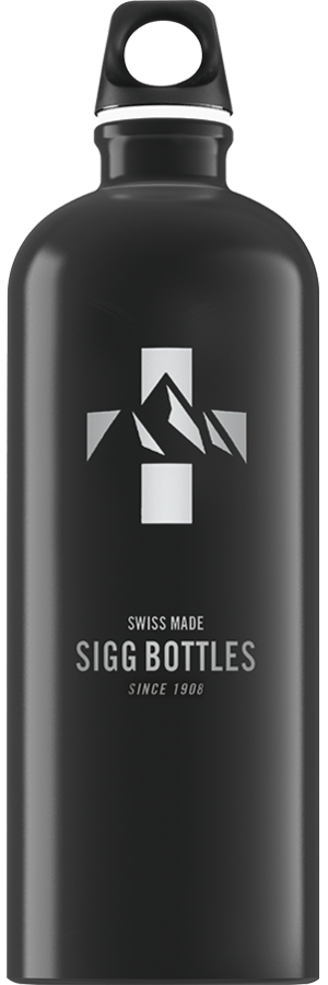 SIGG 1,0 L Mountain Black juomapullo