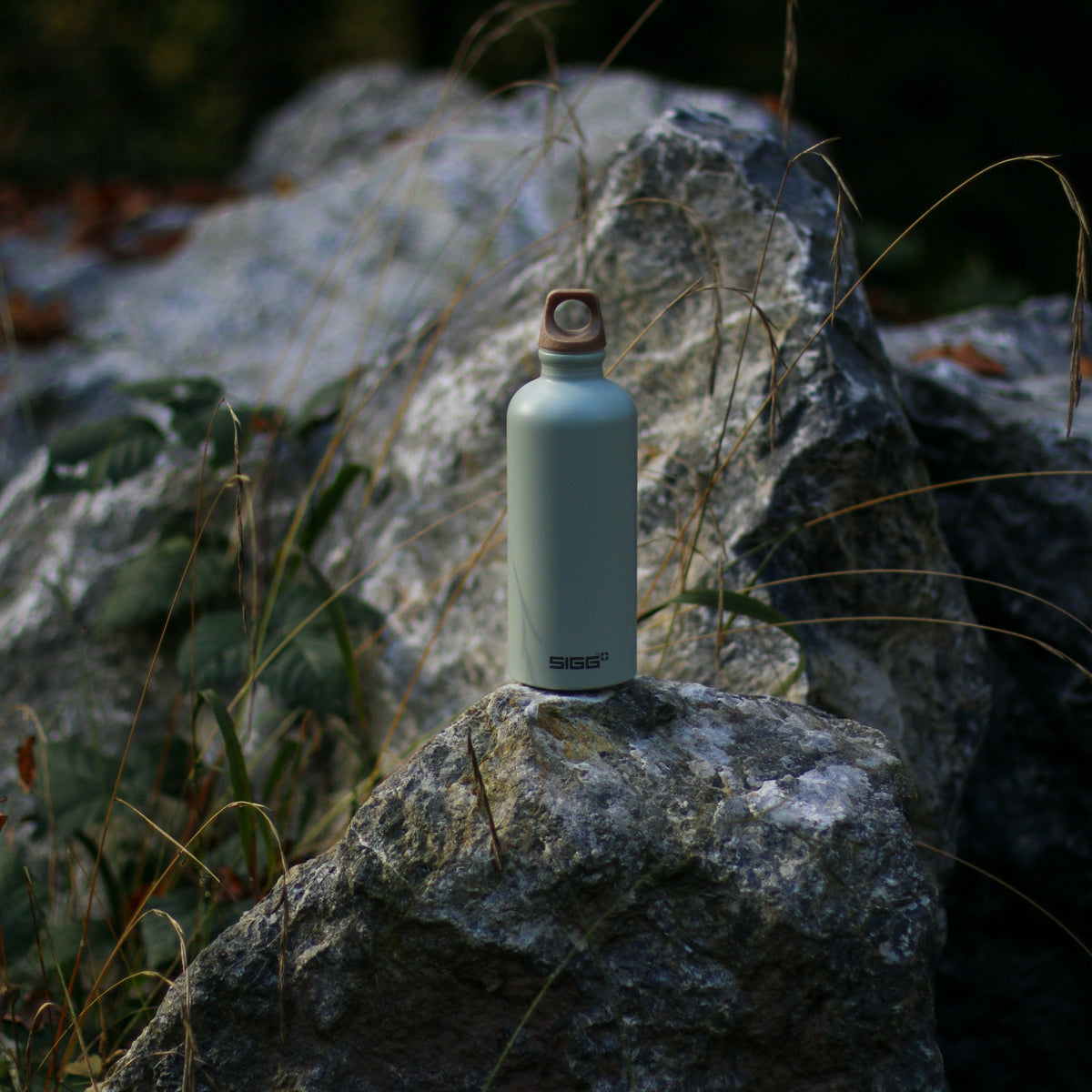 SIGG Traveller MyPlanet Repeat Plain 0,6 l, käytössä ulkona 2