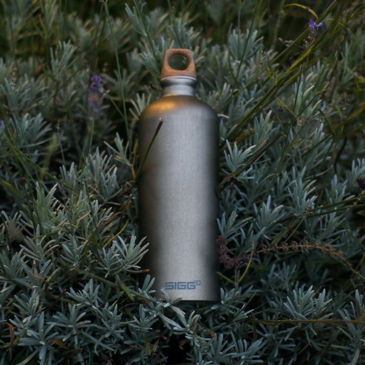 SIGG Traveller MyPlanet Lighter Plain 1,0 l, käytössä ulkona 2