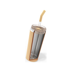 SIGG Helia Muted Peach 0,6 l, juomapilli paikallaan
