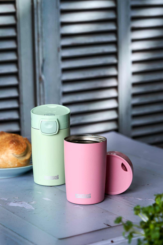 MIRACLE MUG MILKY GREEN TOUCH 0.27 L - Teräksiset termosmukit - sigg-shop.fi