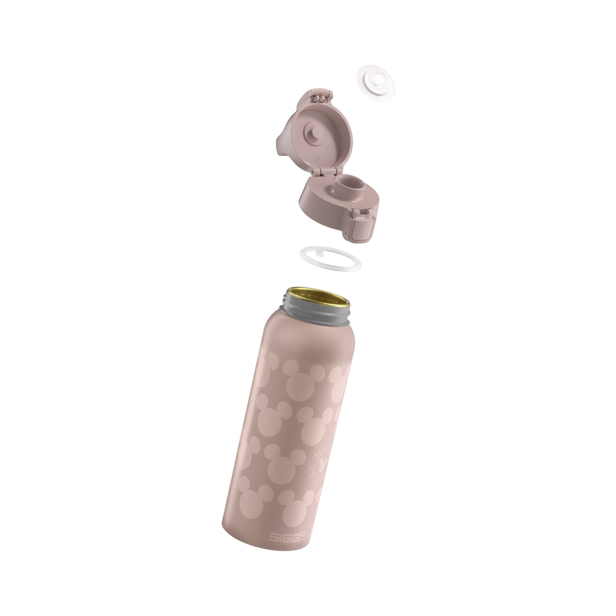 SIGG WMB ONE MICKEY MOUSE PATTERN 1,0 l, osiin purettuna
