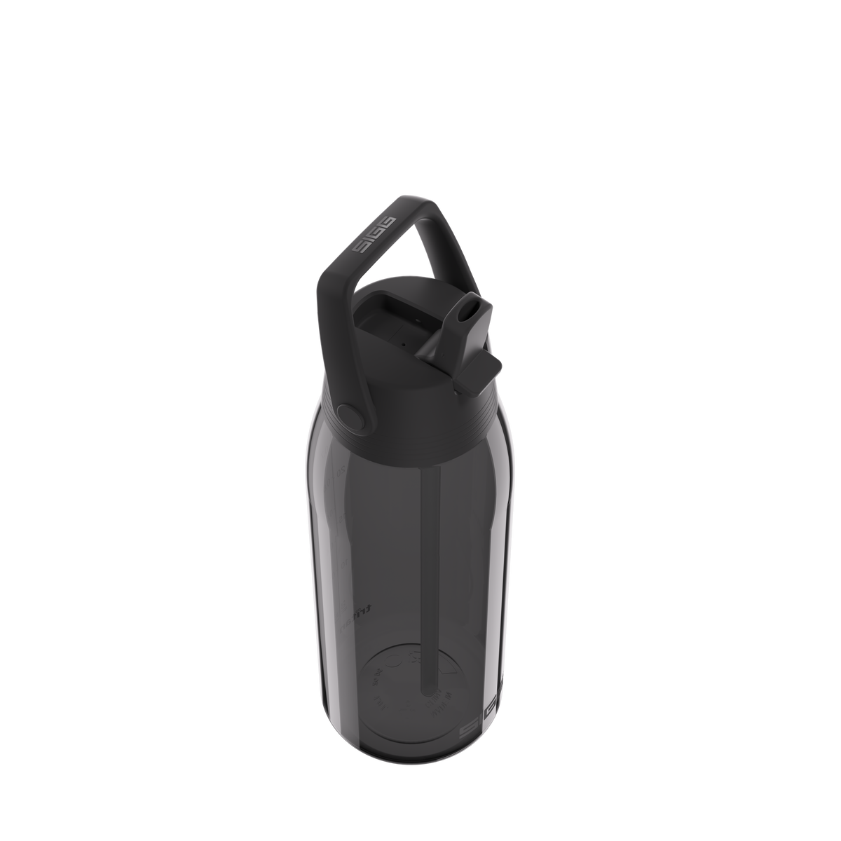 SIGG Total Color FLIP Anthracite 1 L korkki auki