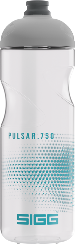 SIGG PULSAR URHEILUPULLO TRANSPARENT AQUA 0.75L