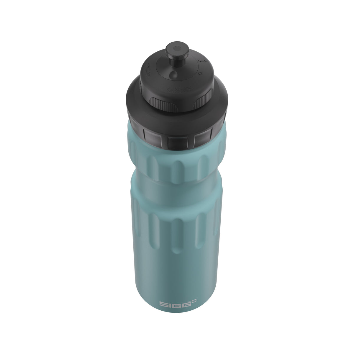 SIGG WMB Sports Morning Blue 0,75 l urheilupullo, korkin lähikuva