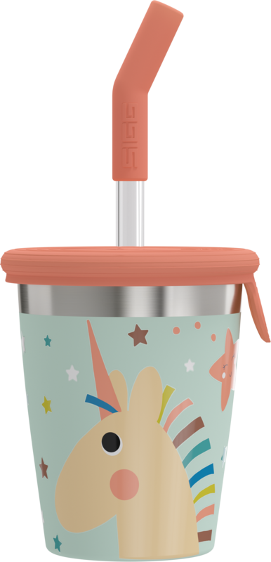 SIGG Kids Straw Cup - lasten pillimuki Unistar 0.35L