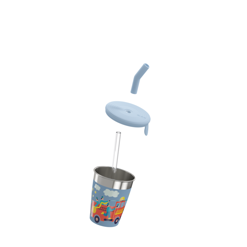 SIGG Kids Straw Cup - lasten pillimuki Pompier 0.35L