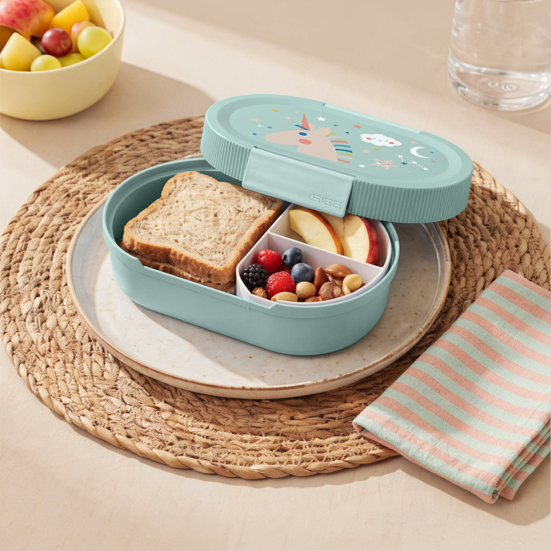SIGG LUMO Kids Lunchbox - Lasten eväsrasia välipaloille, unistars