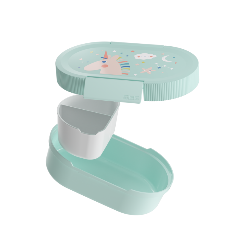 SIGG LUMO Kids Lunchbox - Lasten eväsrasia välipaloille, unistars
