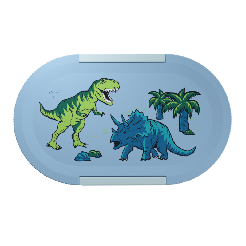 SIGG LUMO Kids Lunchbox - Lasten eväsrasia välipaloille, dinosaurus