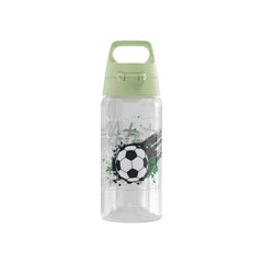 SIGG VIVA ONE FOOTBALL SPLASH LASTEN JUOMAPULLO 0,5 l, takaa, pullo täytettynä