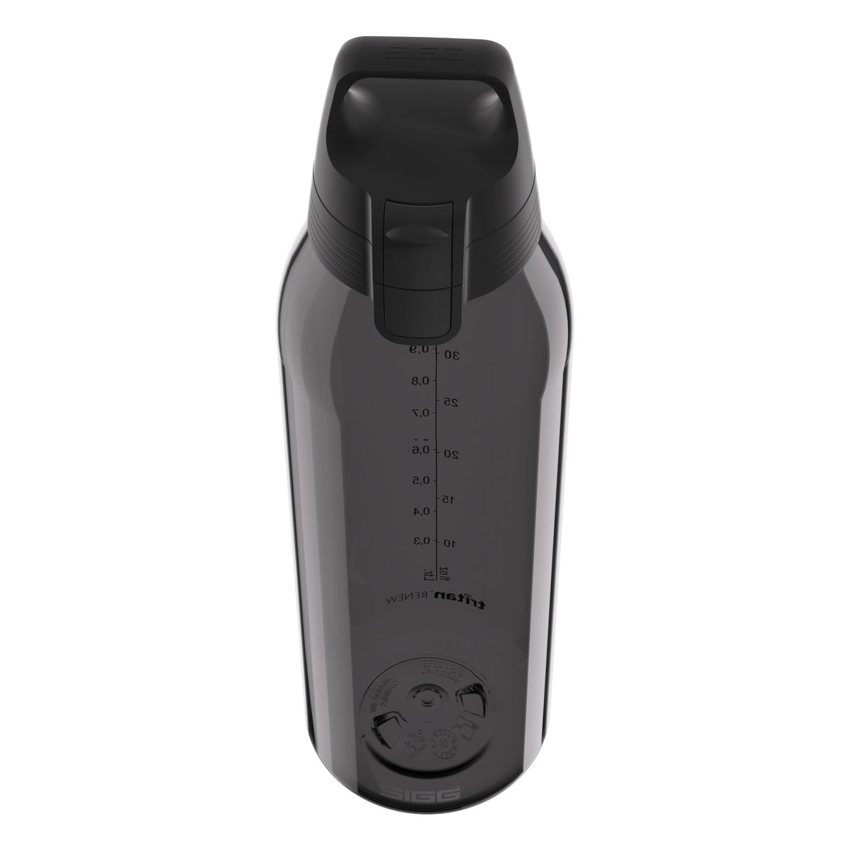 SIGG TOTAL COLOR ONE JUOMAPULLO - ANTRACITHE 1,5 l, korkin lähikuva