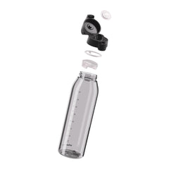 SIGG TOTAL COLOR ONE JUOMAPULLO - TRANSPARENT 1,5 l, osiin purettuna