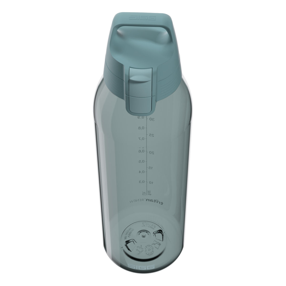 SIGG TOTAL COLOR ONE JUOMAPULLO - MORNING BLUE 1,5 l, korkin lähikuva
