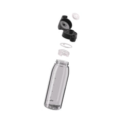 SIGG TOTAL COLOR ONE JUOMAPULLO - TRANSPARENT 1,0 l, osiin purettuna