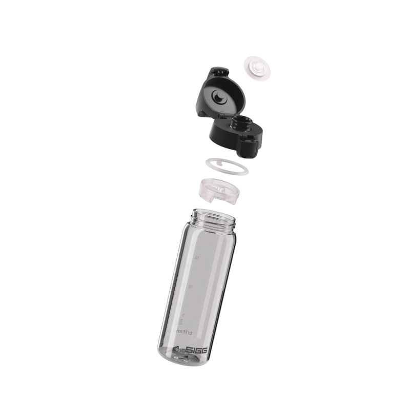 SIGG Total Color ONE Transparent 0.6L juomapullo