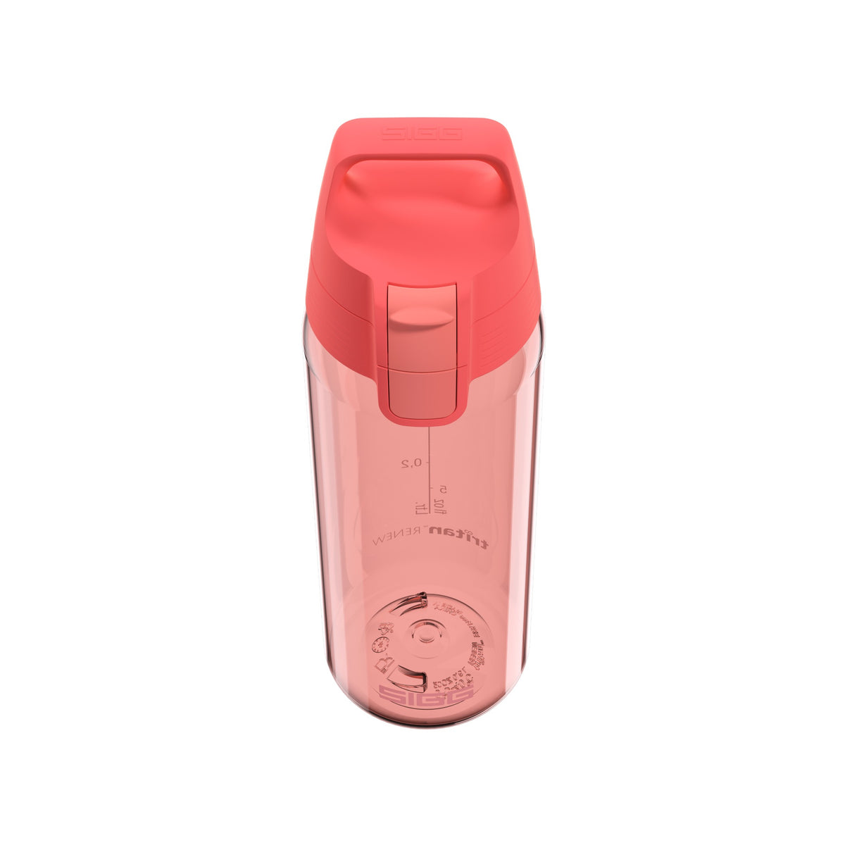 SIGG Total Color ONE Watermelon 0,6 l juomapullo, korkin lähikuva