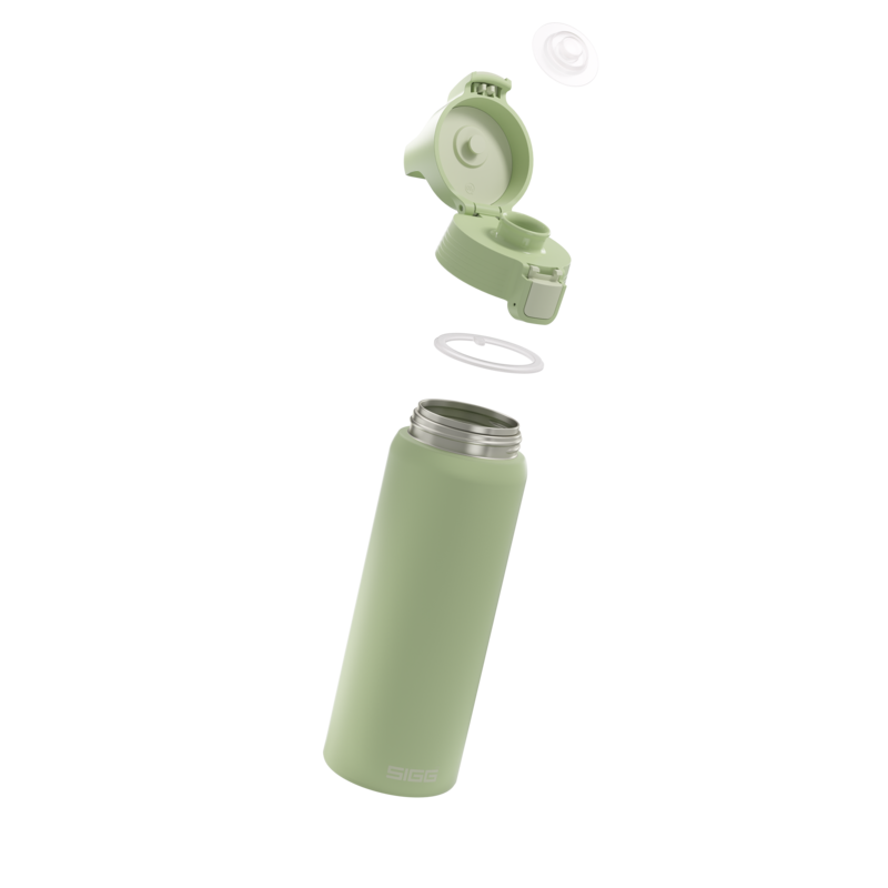 SIGG Shield One Eco Green teräksinen juomapullo 0.75L