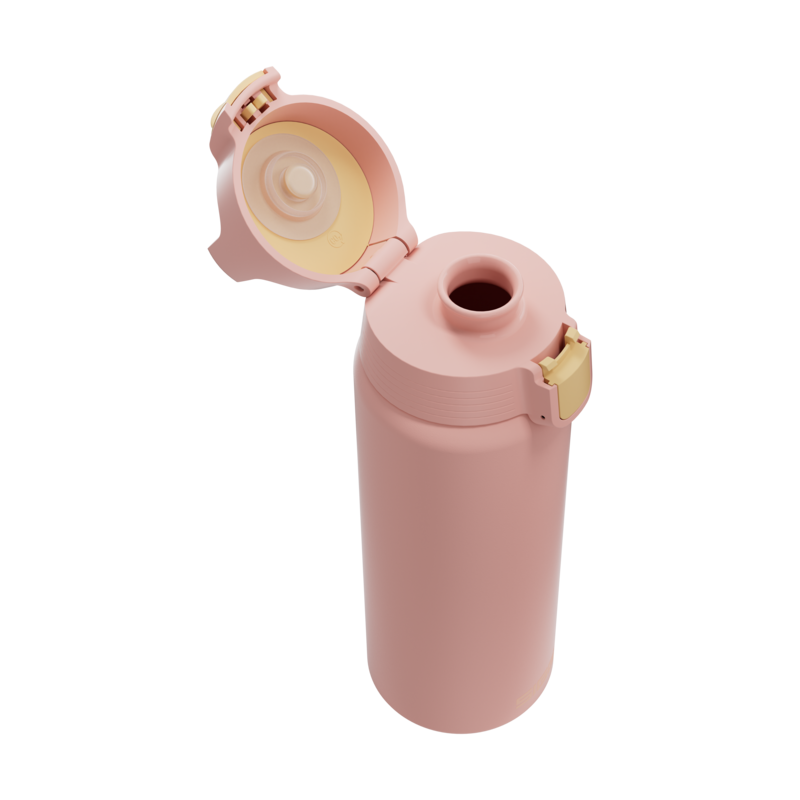 SIGG Shield One teräksinen juomapullo Playful Peach 0.75L