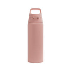 SIGG Shield One teräksinen juomapullo Playful Peach 0,75 l, takaa