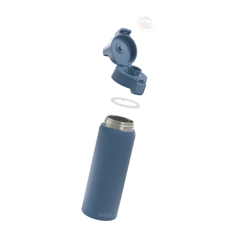 SIGG Shield One teräksinen juomapullo Deep Blue 0.75L