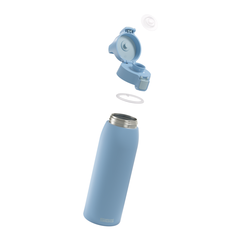 SIGG Shield One teräksinen juomapullo Water Blue 1.0L