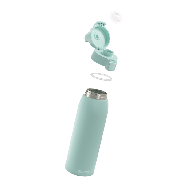 SIGG Shield One teräksinen juomapullo Milky Blue 1.0L