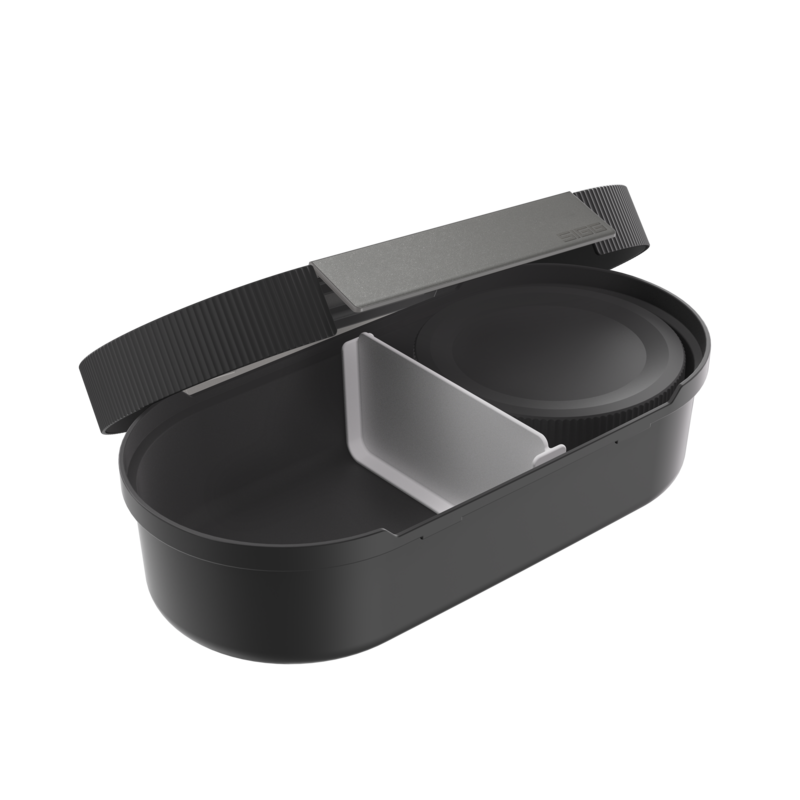 SIGG LUMO Lunchbox Musta - Kevyt ja käytännöllinen eväsrasia