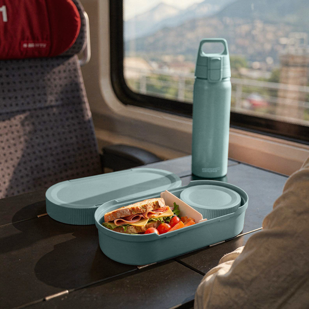 SIGG LUMO Lunchbox Morning Blue - Kevyt ja käytännöllinen eväsrasia