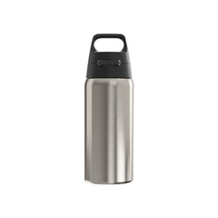 SIGG Shield Therm One termospullo Brushed 0,5 l, takaa, pullo täytettynä