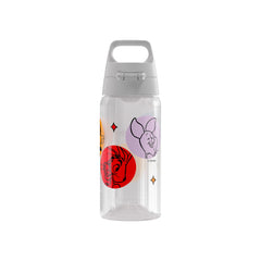 SIGG Viva One Winnie & Friends 0,5 l lasten juomapullo, takaa, pullo täytettynä