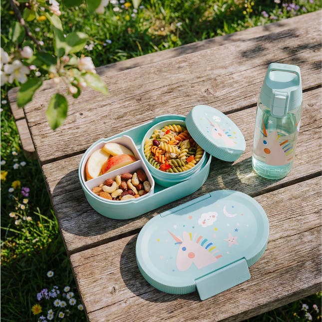 SIGG LUMO Kids Lunchbox - Lasten eväsrasia välipaloille, unistars