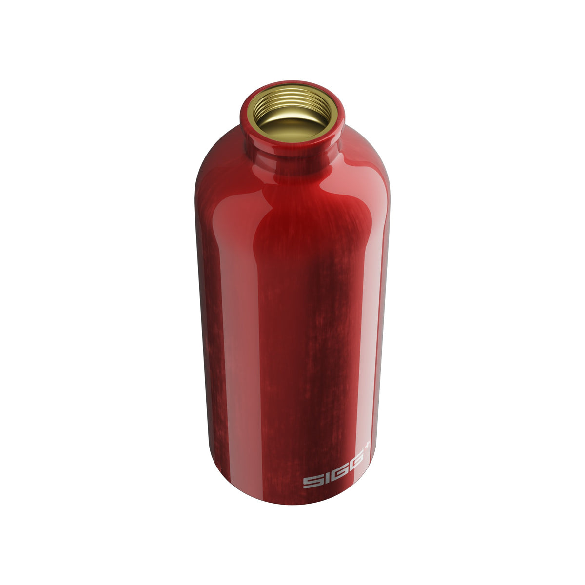 SIGG Traveller Red 0,6 l, korkki avattuna