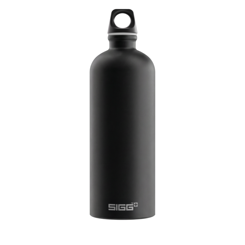 SIGG Traveller Black Touch 1.0L juomapullo
