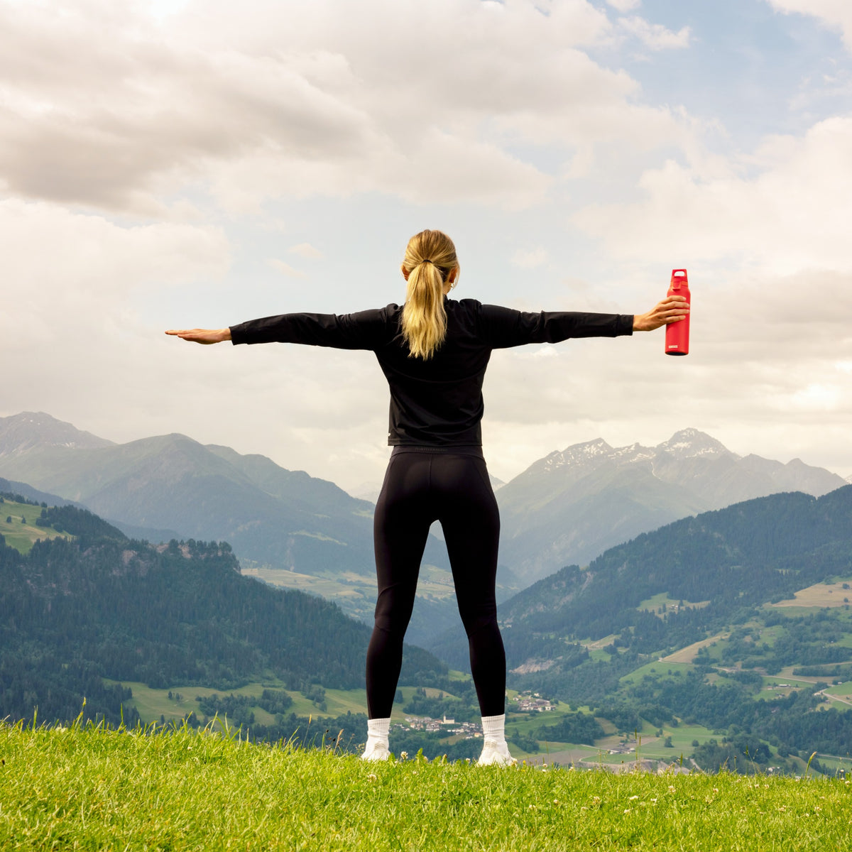 SIGG H&C ONE Light Scarlet 0,5 l, käyttökuva