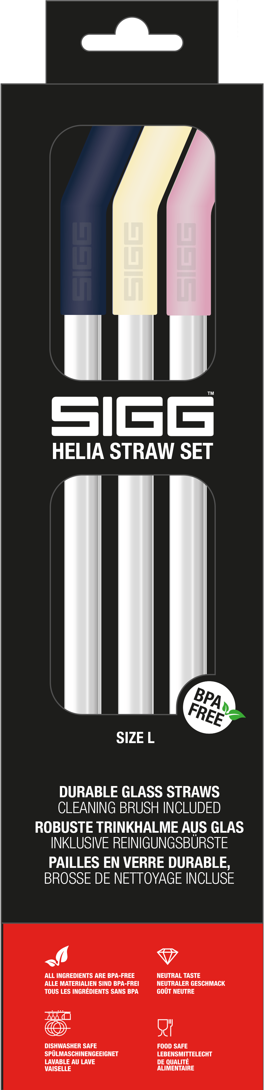 Helia Straw Set Night Large