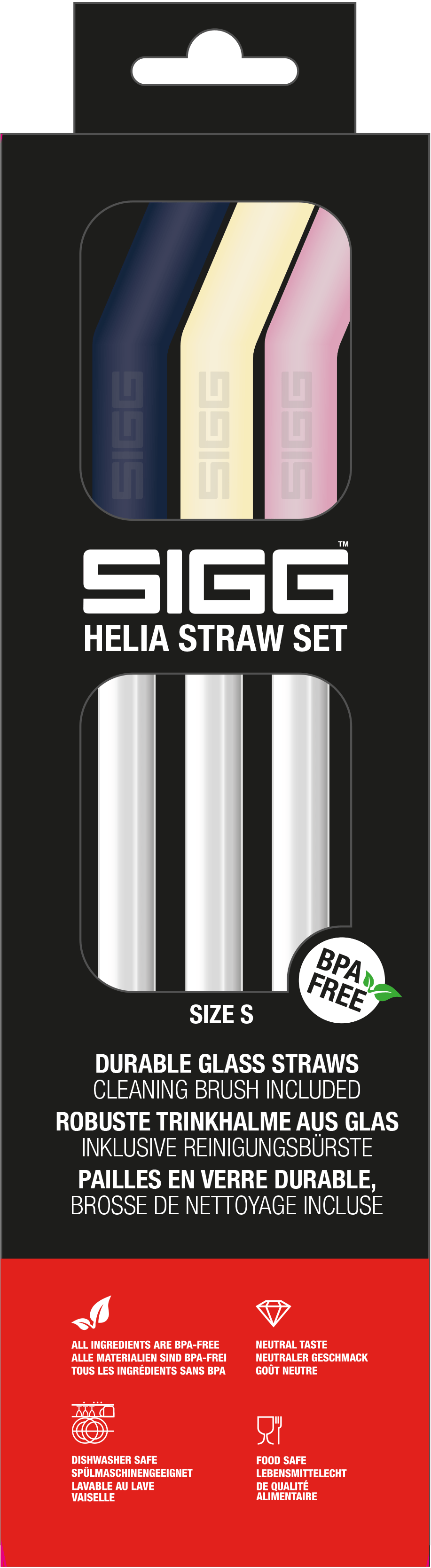 Helia Straw Set Night Small