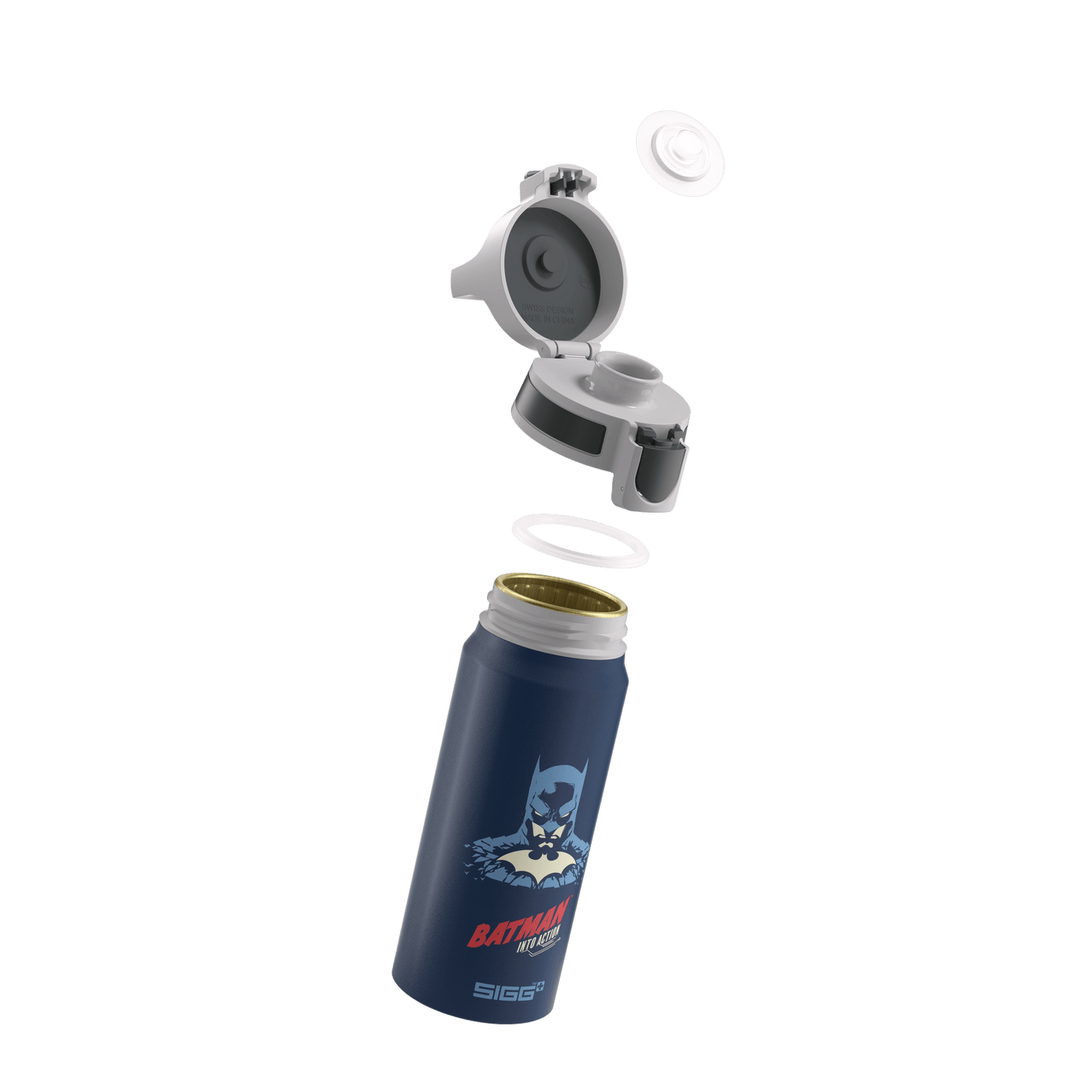SIGG WMB ONE Batman into Action Blue 0.6 L - bonge.fi