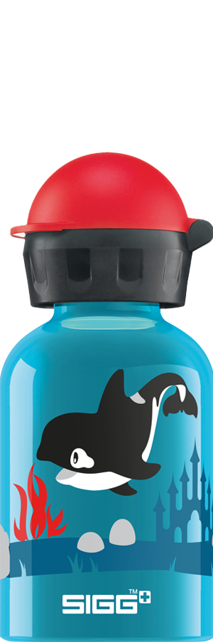 SIGG 0,3 L Orca Family lasten juomapullo