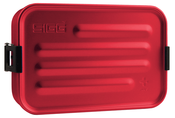 SIGG Metal Box Plus S Red metallinen evslaatikko