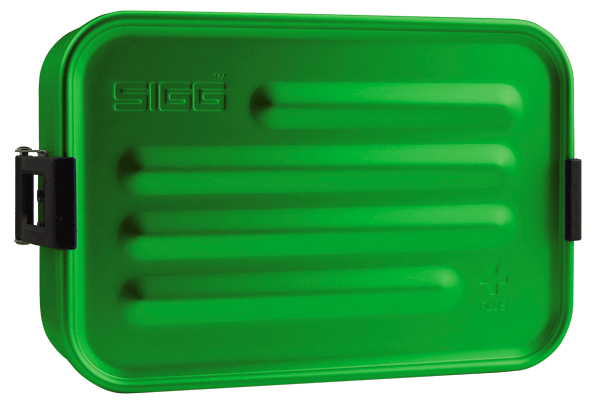 SIGG Metal Box Plus S Green metallinen evslaatikko