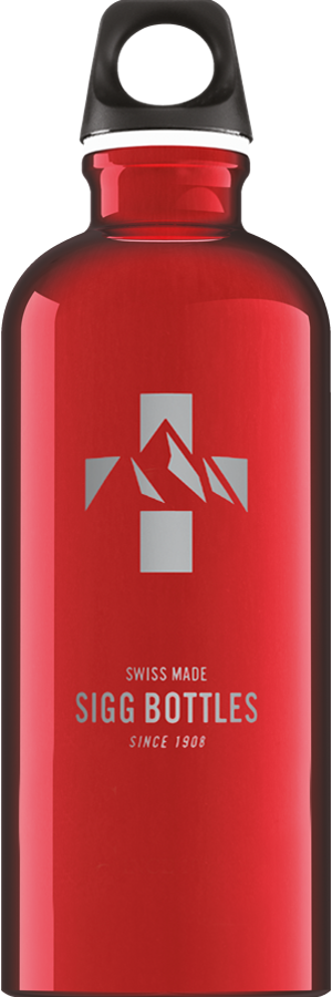 SIGG 0,6 L Mountain Red juomapullo