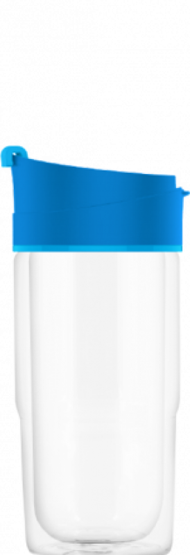 SIGG 0,37 L Nova Mug Electric Blue lasinen termosmuki